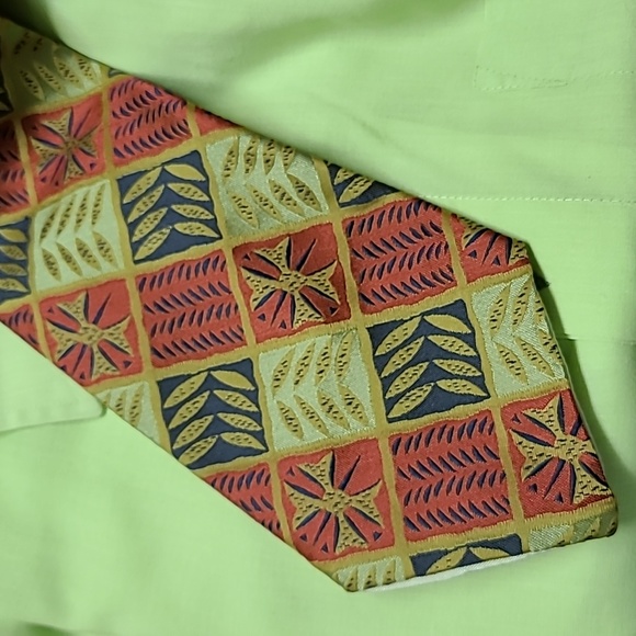 King Dieweiner Krawatte 1970s Trevira 4.25" XWide Necktie - Picture 8 of 8